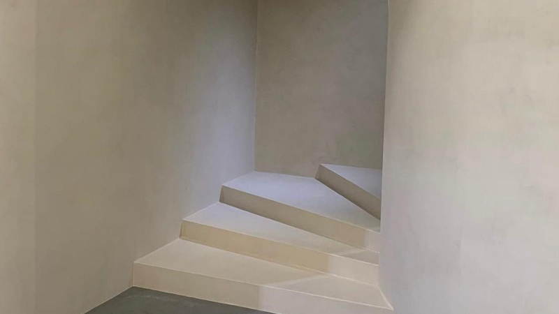 Microcement Floor Covering Installation in Istanbul