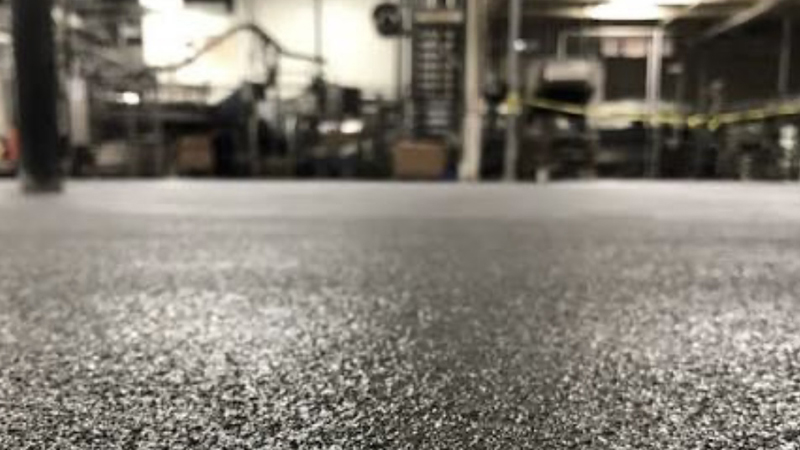 Sandy Polyurethane Floor Covering Installation in Istanbul