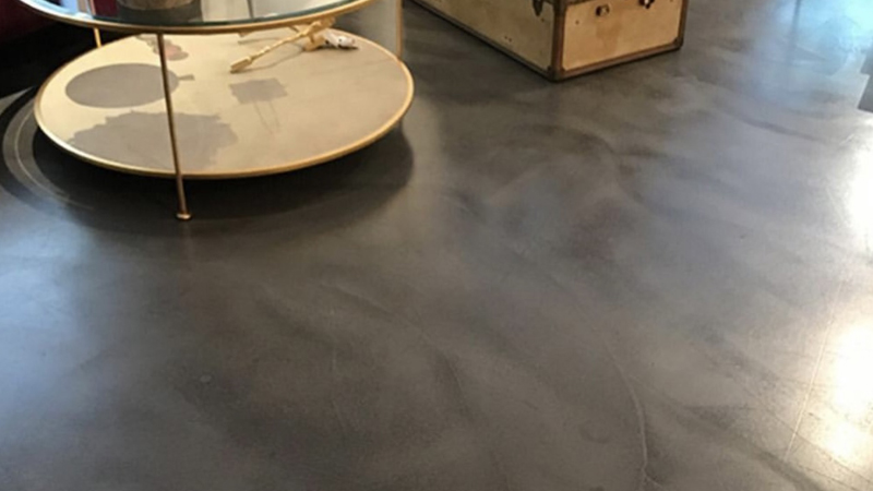 Micro Concrete Floor Covering Installation in Istanbul