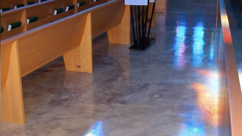 Micro Concrete Floor Covering Installation in Istanbul