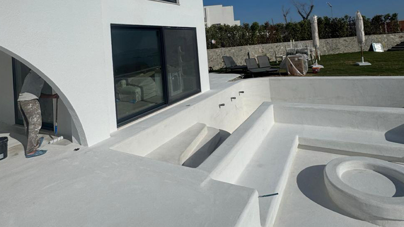 Aquacement Zemin Kaplama Uygulaması İstanbul